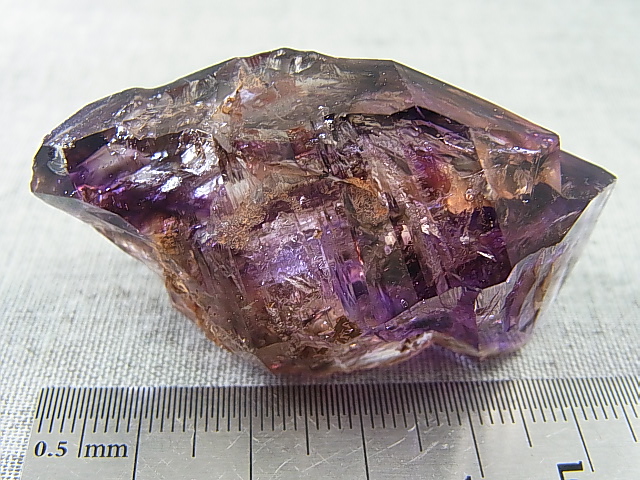 画像: ジンバブエ産シャンガーンアメジスト原石（ＤＴ連晶） 46.6g