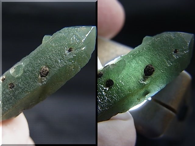 画像: 内モンゴル産グリーン水晶原石 2.4g