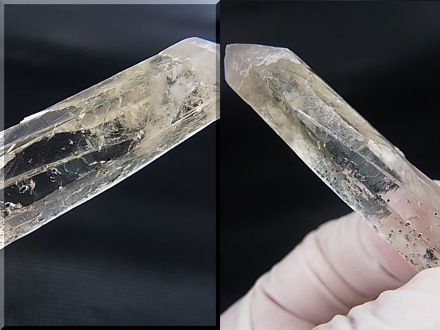 画像: 内モンゴル産インクルージョン入りクリア水晶原石 15.1g