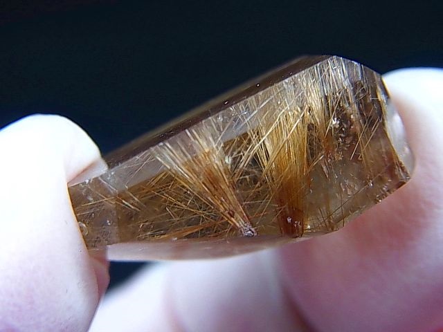 画像: ブラジル産フラワールチル水晶研磨原石 5.8g