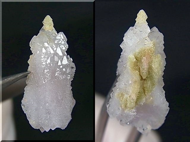 画像: マダガスカル産多連晶型ＤＴ水晶原石（アメジスト） 2.4g