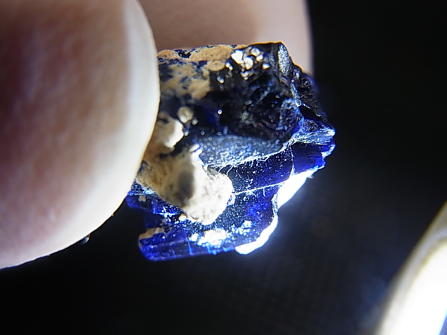 画像: モロッコ産アズライト原石 4.8g