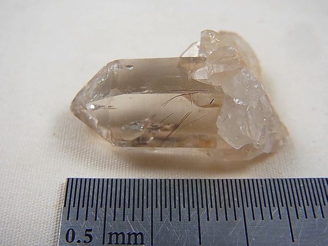 画像: インド・マニハール産ウォータークリア水晶（ゴールドルチル入り） 5.5g