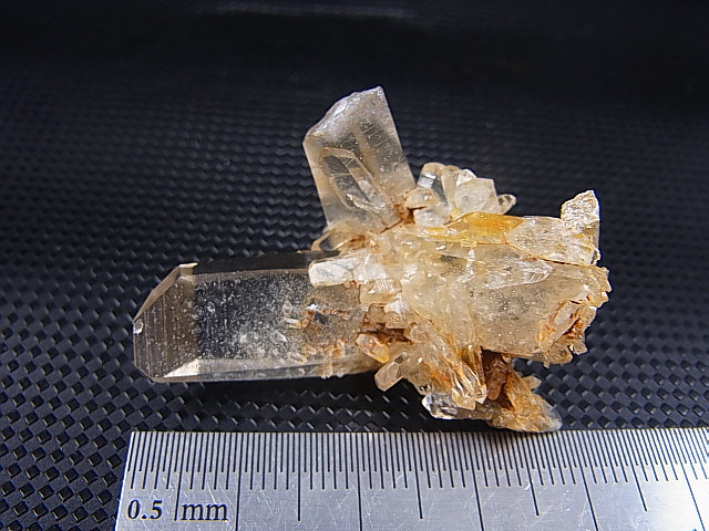 画像: インド・マニカラン産ゴールデンヒーラー水晶（タビー型ポイント/ソリューション型） 9.6g