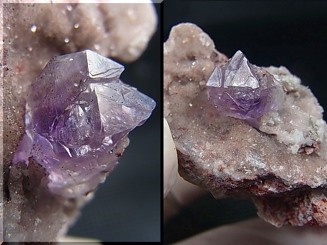 画像: メキシコ・ソノラ州産アメジスト原石（ツイン） 37.1g