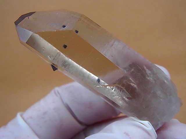 画像: ノルウェー産水晶ポイント（アナテース付き） 38.0g