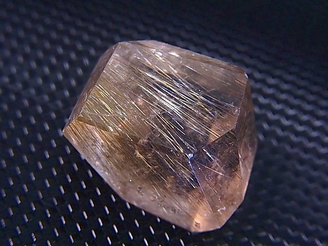 画像: ブラジル産ゴールドルチル水晶研磨原石 5.8g