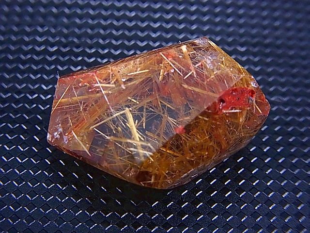 画像: ブラジル産タイチンルチル水晶研磨原石 7.0g