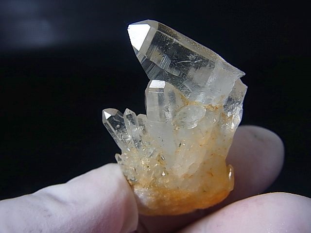 画像: インド・マニカラン産セルフヒールド（再結晶）水晶原石（多連晶） 22.5g
