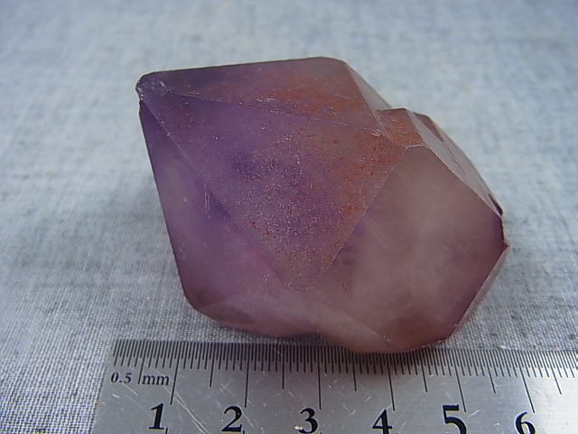 画像: ナイジェリア・ナサラワ産アメジスト原石（ＤＴ） 113.1g