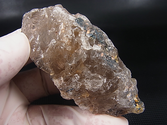 画像: ブラジル産タイチンルチル水晶原石（ヘマタイト付き） 117.6g