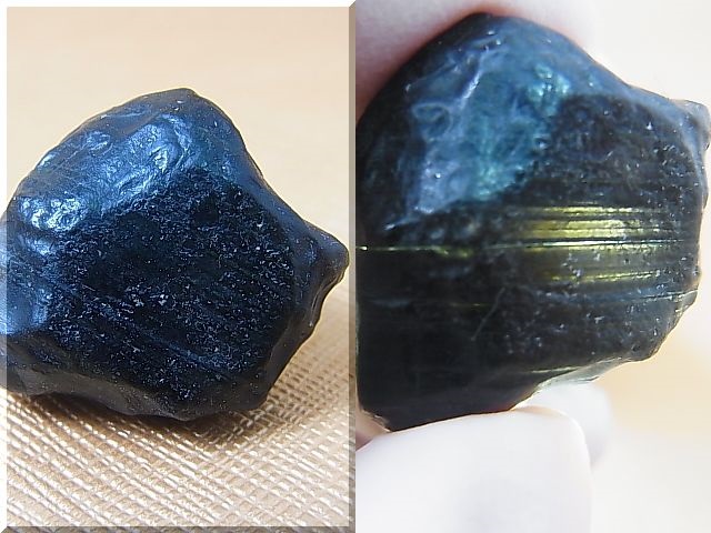 画像: チベット・カイラス産チベタンサフォーダイト原石（チンタマーニストーン） 12.6g