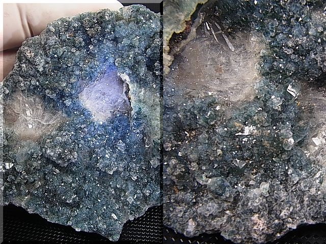 画像: ブラジル産フラワーブルーアメジスト原石 121.4g