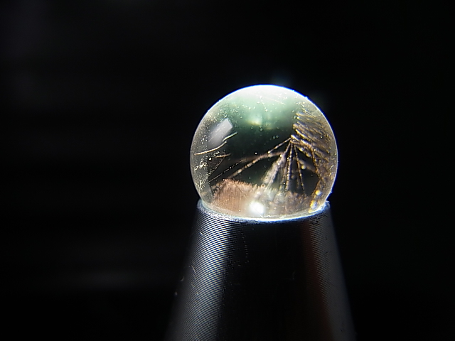 画像: マダガスカル産ピンクエンジェルラダー水晶丸玉 11mm