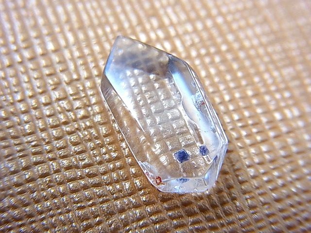 画像: マダガスカル産フローライトインクオーツ研磨原石 0.6g