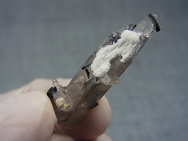 画像: 広西チワン族自治区産インターフェレンス（ブラックトルマリン）水晶 6.4g