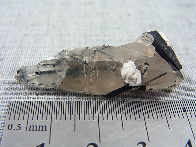 画像: 広西チワン族自治区産インターフェレンス（ブラックトルマリン）水晶 6.4g
