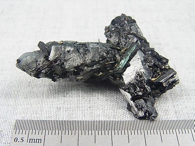 画像: 広西チワン族自治区産インターフェレンス（ブラックトルマリン）水晶 19.9g