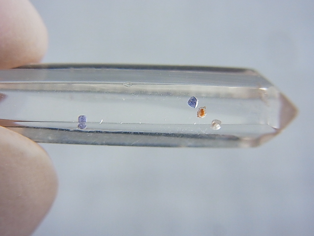 画像: マダガスカル産フローライトインクオーツ研磨原石 1.6g