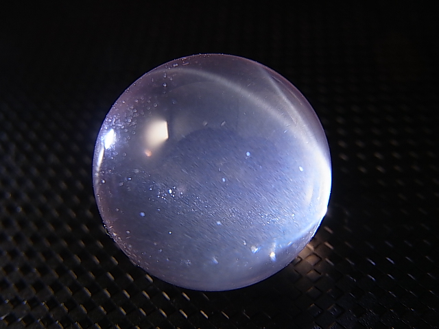 画像: マダガスカル産酸化チタン（ルチル）入りスターローズクオーツ丸玉（エンジェルフェザー） 18.5mm