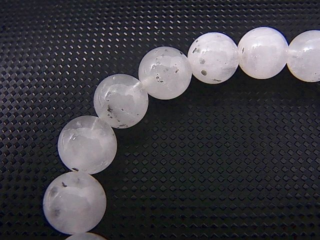 画像: ブラジル産マーカサイトイン水晶ブレスレット 10mm平均 内寸：約15.5cm