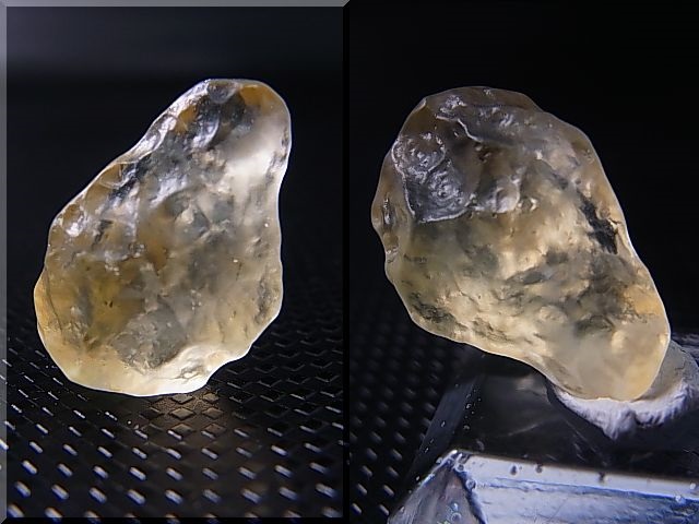 画像: ジュエリー品質：リビアングラス原石 1.8g
