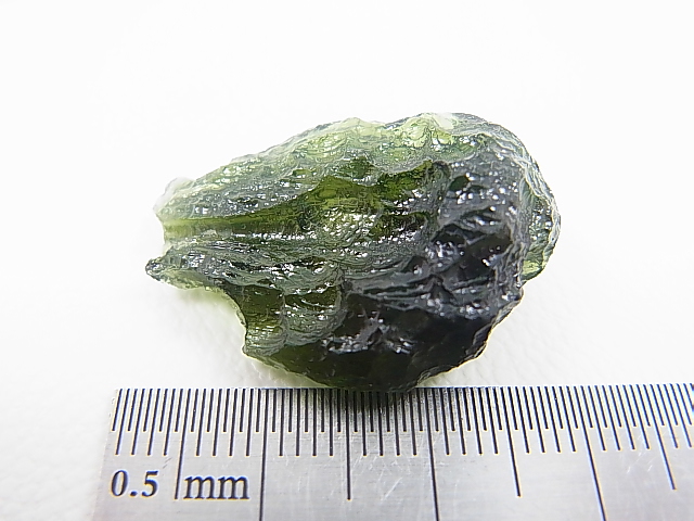 画像: ジュエリー品質：チェコ産モルダバイトSA原石（国内鑑別書付き） 5.8g