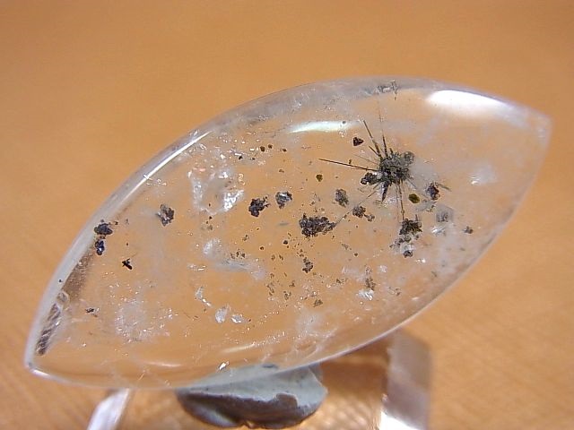 画像: マダガスカル産ホーランダイトインクオーツ研磨原石 3.5g