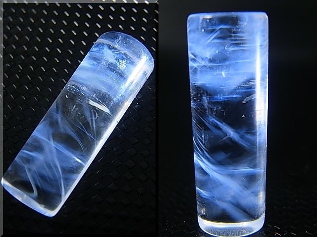 画像: マダガスカル産水晶研磨原石（エンジェルラダー） 3.2g
