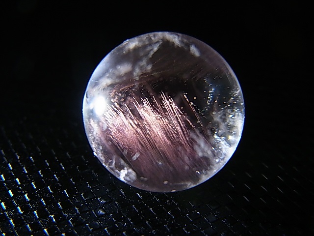 画像: マダガスカル産ピンクエンジェルラダー水晶丸玉 15mm