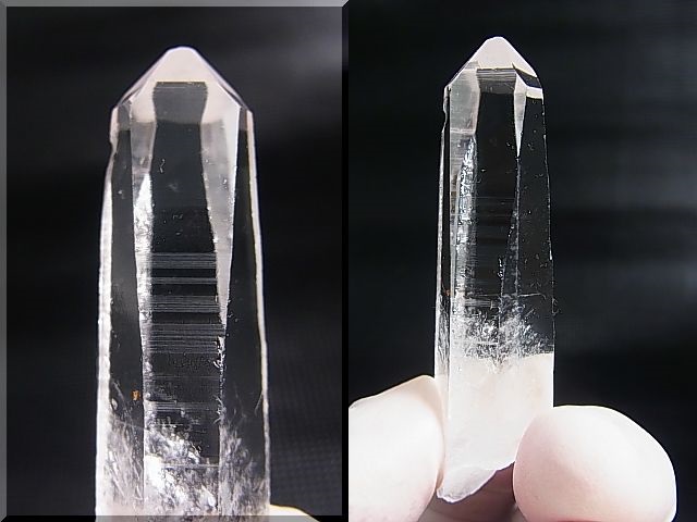 画像: ベトナム・ムーカンチャイ水晶「トゥーレ・レムリアンシード」ポイント（レムリアンレッジ） 18.5g