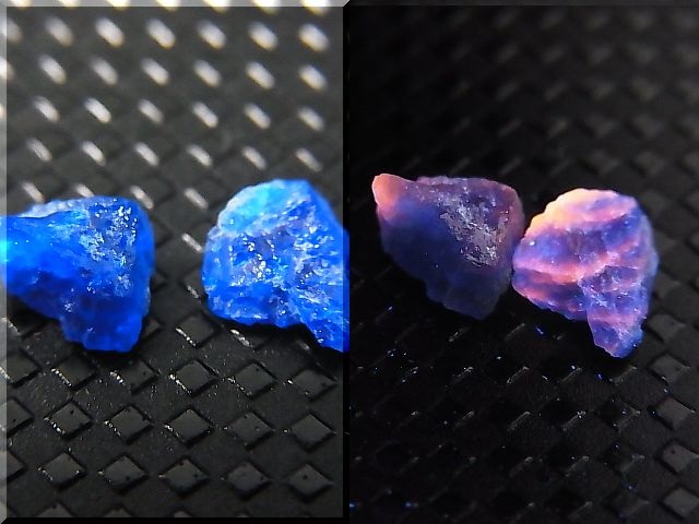 画像: ドイツ産アウィナイト結晶原石 2点セット トータル 0.5カラット