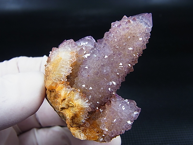 画像2: 南アフリカ産カクタスアメジスト（スピリットクオーツ）ポイント（連晶） 51.7g