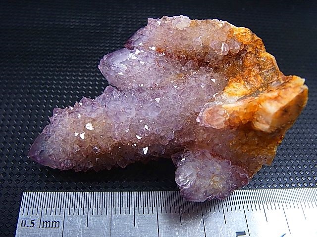 画像: 南アフリカ産カクタスアメジスト（スピリットクオーツ）ポイント（連晶） 51.7g