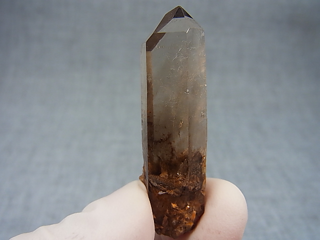 画像1: マラウイ・ムランジェ産クリアスモーキー水晶 10.8g