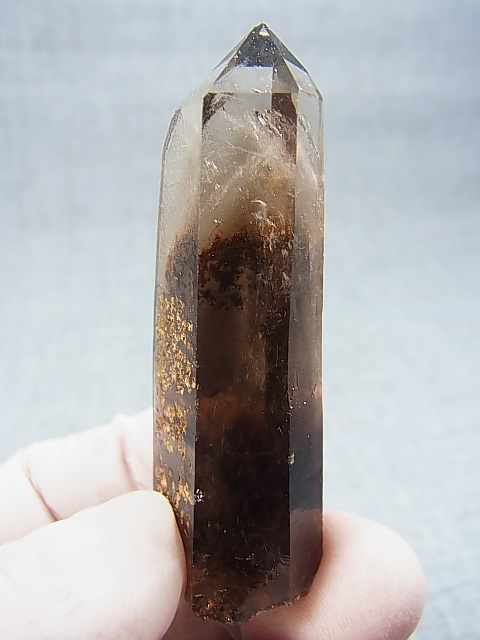 画像1: マラウイ・ムランジェ産クリアスモーキー水晶（ファントム） 38.7g