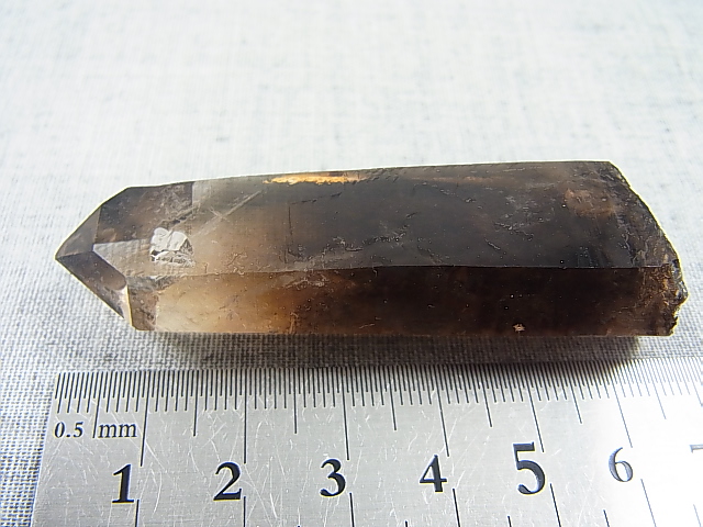 画像: マラウイ・ムランジェ産クリアスモーキー水晶（ファントム） 38.7g