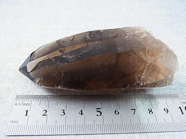 画像: マラウイ・ムランジェ産クリアスモーキー水晶（タントリックツイン） 127.6g