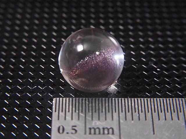 画像: マダガスカル産ピンクエンジェルラダー水晶丸玉 10mm