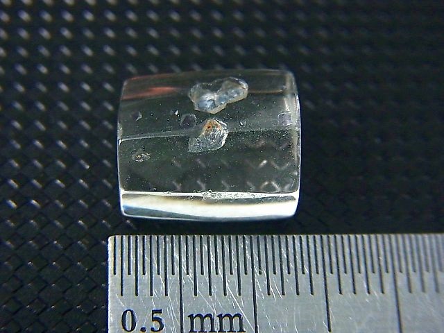画像: マダガスカル産フローライトインクオーツ研磨原石 1.9g