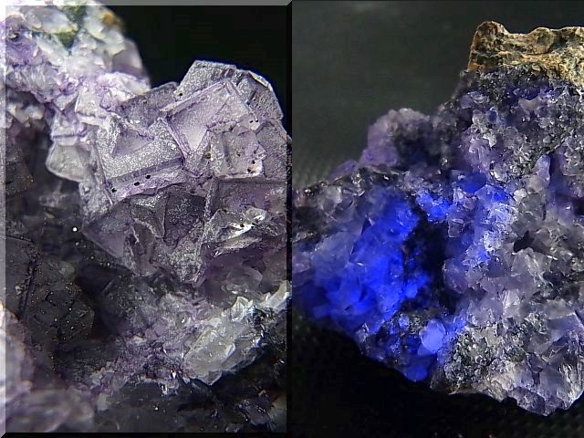画像: ノルウェー産パープルフローライト原石（蛍光性あり） 93.6g
