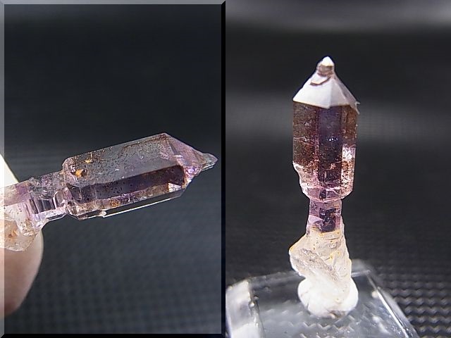 画像: マダガスカル産セプタークオーツ（アメジスト） 0.8g