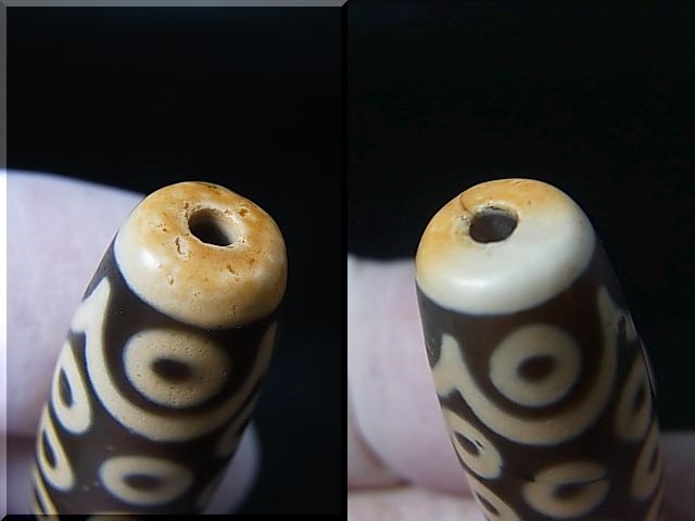 画像: 「二十一眼」現代天珠 直径約13×38.5mm