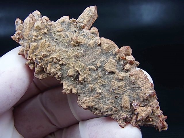 画像: スウェーデン産ヘマタイト（タンジェリン）水晶クラスター（ラティス） 26.3g