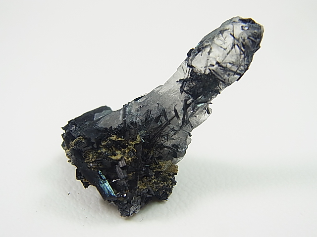 画像1: 広西チワン族自治区産インターフェレンス（ブラックトルマリン）水晶 9.9g