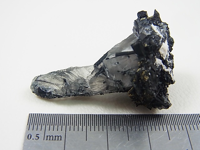 画像: 広西チワン族自治区産インターフェレンス（ブラックトルマリン）水晶 9.9g