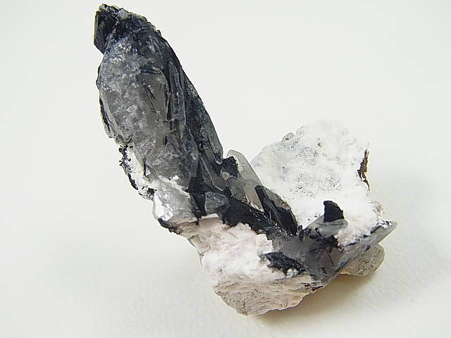 画像1: 広西チワン族自治区産インターフェレンス（ブラックトルマリン）水晶 18.6g