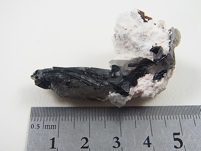 画像: 広西チワン族自治区産インターフェレンス（ブラックトルマリン）水晶 18.6g