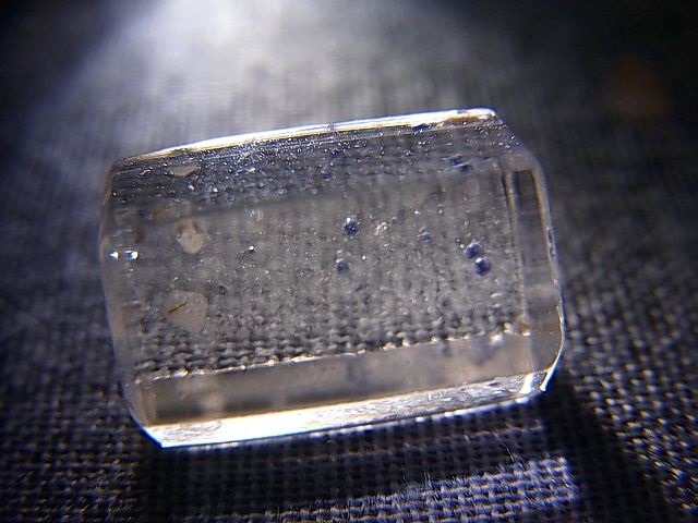 画像: マダガスカル産フローライトインクオーツ研磨原石 2.5g