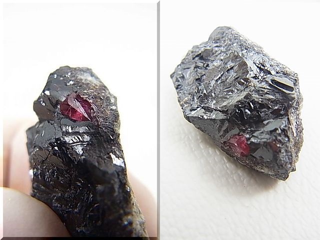 画像: スウェーデン・ダーラナ産ロードナイト原石 6.7g